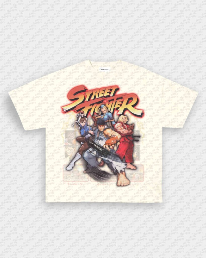 STREET FIGHTER V2 TEE - VIP - GAME CHANGERS - GAME CHANGERS GRAPHIC TEE