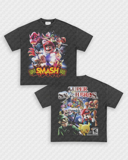 SUPER SMASH BROS TEE - [DS] - VIP - GAME CHANGERS - GAME CHANGERS GRAPHIC TEE