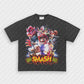 SUPER SMASH BROS V2 TEE - VIP - GAME CHANGERS - GAME CHANGERS GRAPHIC TEE