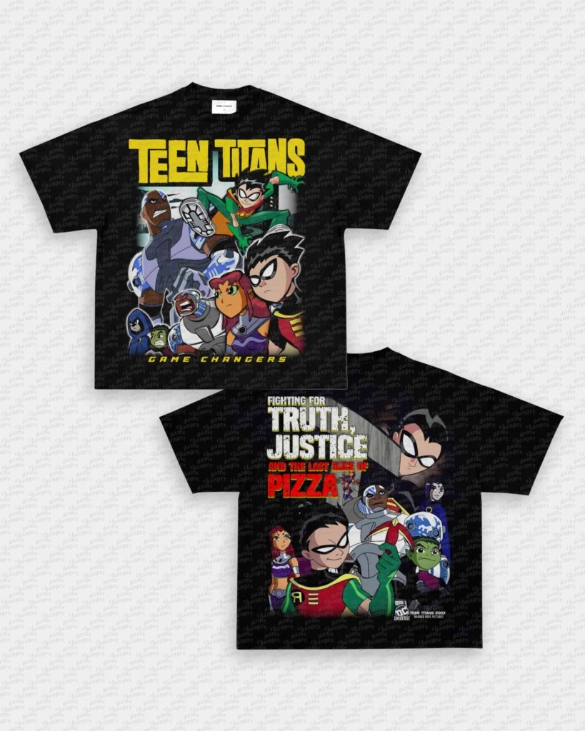 TEEN TITANS TEE - [DS] - VIP - GAME CHANGERS - GAME CHANGERS GRAPHIC TEE