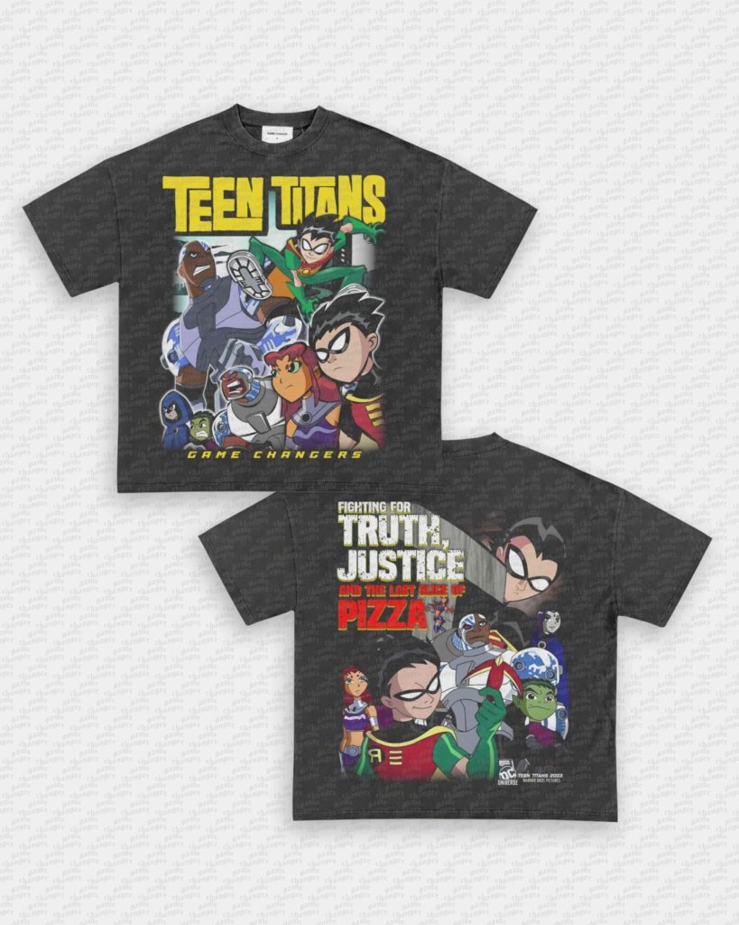 TEEN TITANS TEE - [DS] - VIP - GAME CHANGERS - GAME CHANGERS GRAPHIC TEE