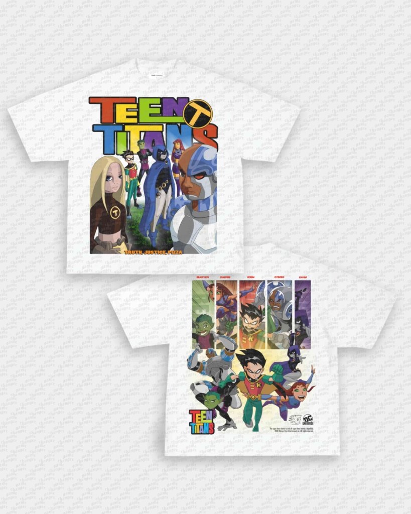 TEEN TITANS V3 TEE - [DS] - VIP - GAME CHANGERS - GAME CHANGERS GRAPHIC TEE