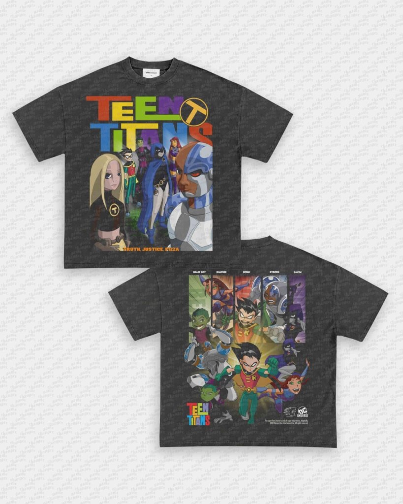 TEEN TITANS V3 TEE - [DS] - VIP - GAME CHANGERS - GAME CHANGERS GRAPHIC TEE