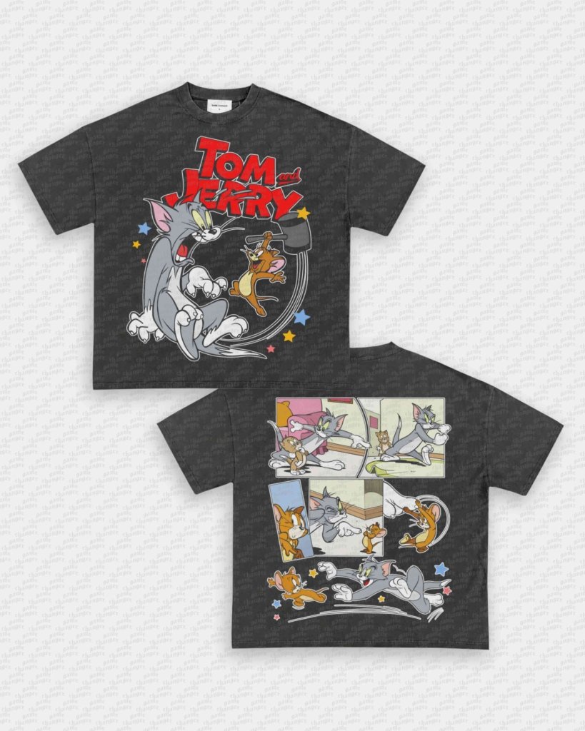 TOM AND JERRY TEE - [DS] - VIP - GAME CHANGERS - GAME CHANGERS GRAPHIC TEE