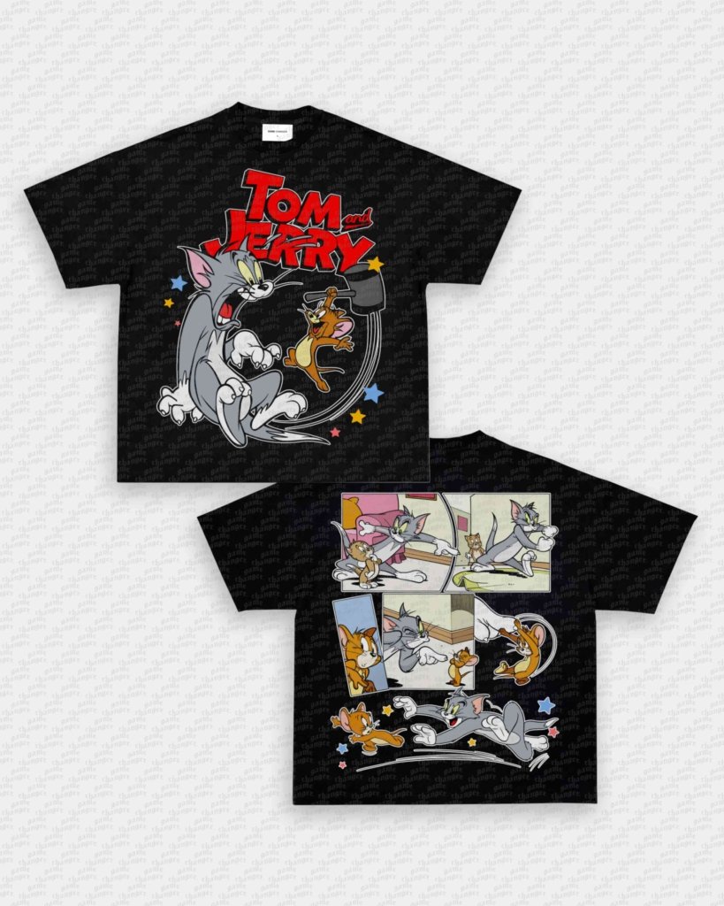 TOM AND JERRY TEE - [DS] - VIP - GAME CHANGERS - GAME CHANGERS GRAPHIC TEE