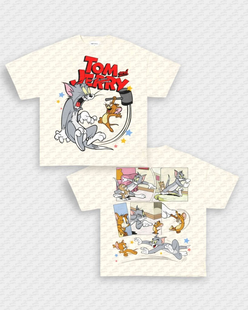 TOM AND JERRY TEE - [DS] - VIP - GAME CHANGERS - GAME CHANGERS GRAPHIC TEE