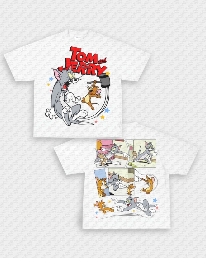 TOM AND JERRY TEE - [DS] - VIP - GAME CHANGERS - GAME CHANGERS GRAPHIC TEE