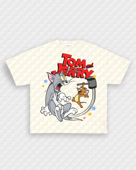 TOM AND JERRY V2 TEE - VIP - GAME CHANGERS - GAME CHANGERS GRAPHIC TEE