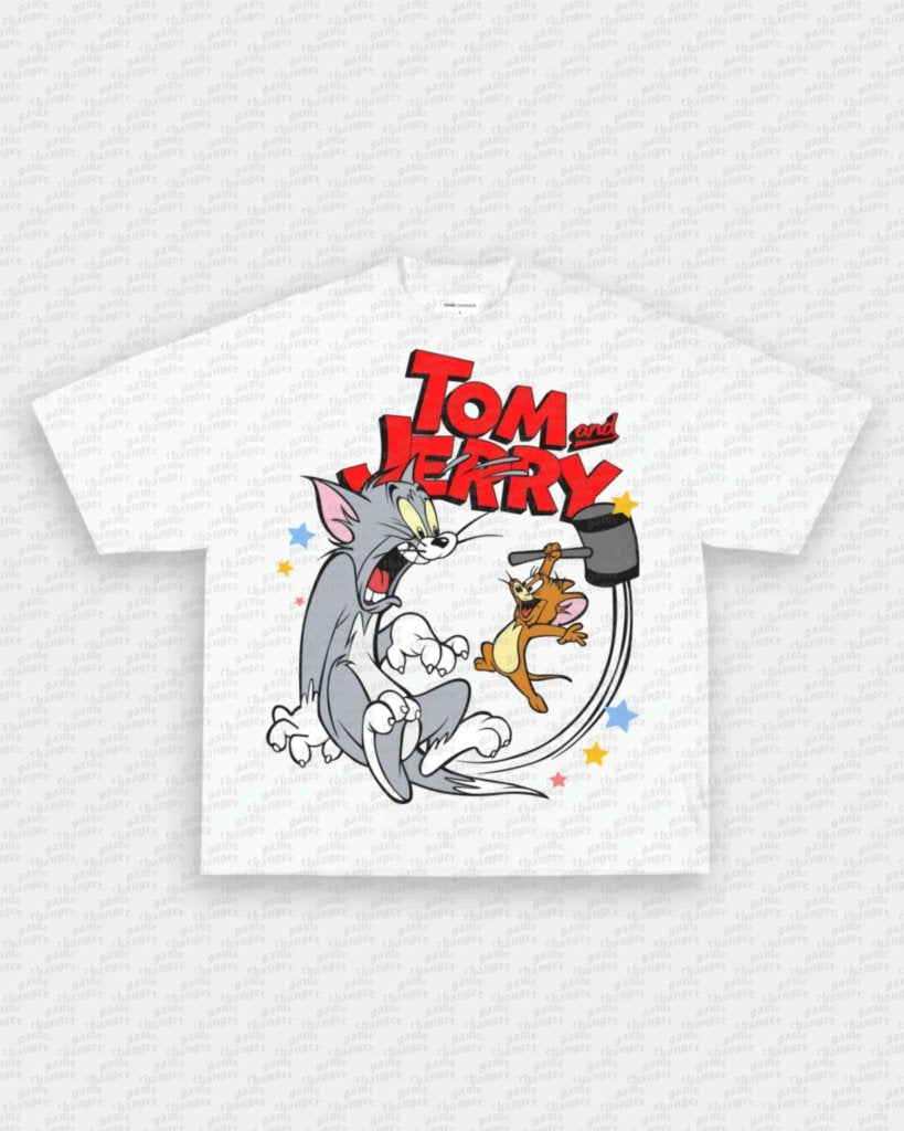 TOM AND JERRY V2 TEE - VIP - GAME CHANGERS - GAME CHANGERS GRAPHIC TEE