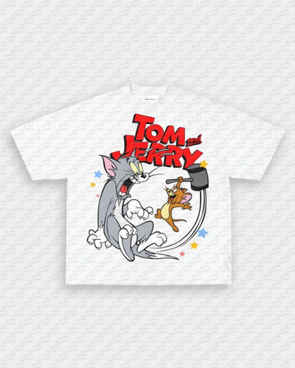 TOM AND JERRY V2 TEE - VIP - GAME CHANGERS - GAME CHANGERS GRAPHIC TEE