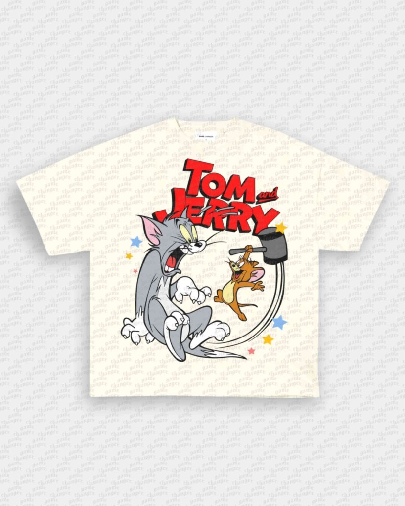 TOM AND JERRY V2 TEE - VIP - GAME CHANGERS - GAME CHANGERS GRAPHIC TEE