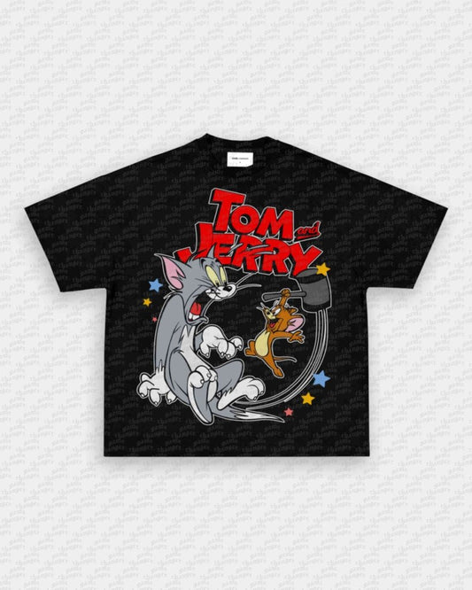 TOM AND JERRY V2 TEE - VIP - GAME CHANGERS - GAME CHANGERS GRAPHIC TEE