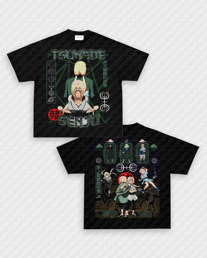 TSUNADE SENJU TEE - [DS] - VIP - GAME CHANGERS - GAME CHANGERS GRAPHIC TEE