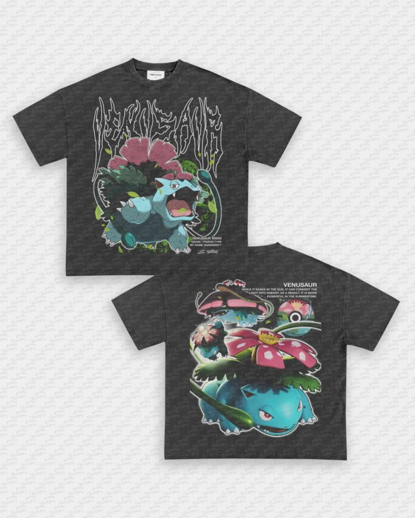 VENUSAUR TEE - [DS] - VIP - GAME CHANGERS - GAME CHANGERS GRAPHIC TEE