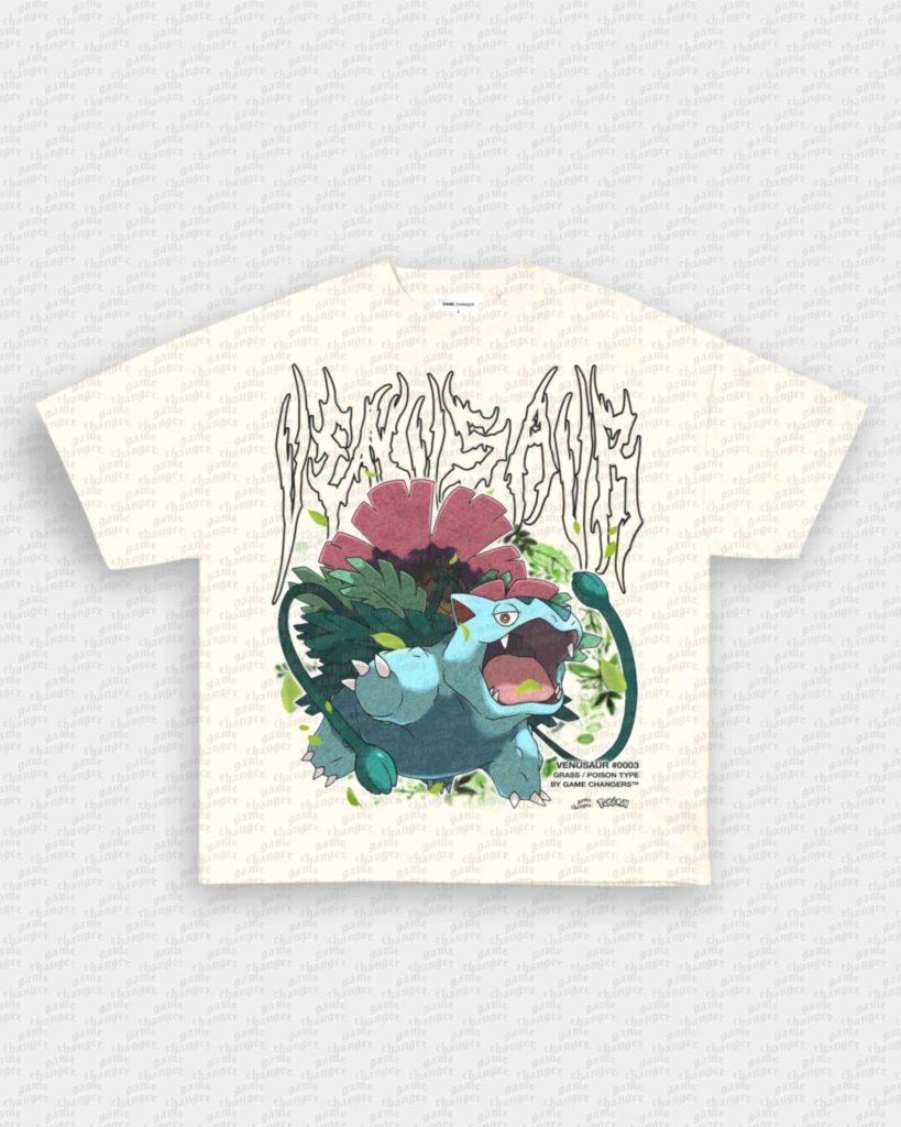 VENUSAUR V2 TEE - VIP - GAME CHANGERS - GAME CHANGERS GRAPHIC TEE