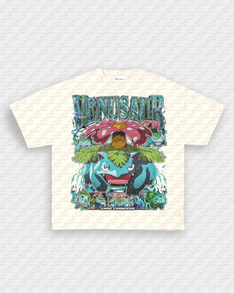 VENUSAUR V3 TEE - VIP - GAME CHANGERS - GAME CHANGERS GRAPHIC TEE