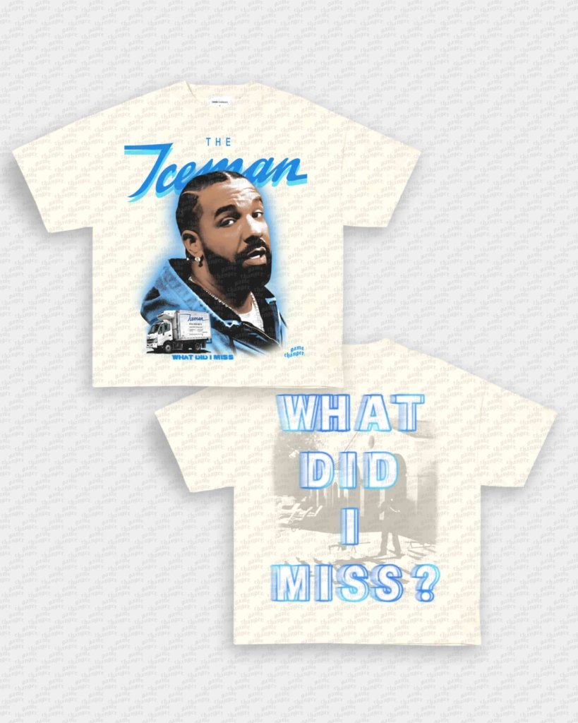 WHAT DID I MISS TEE - [DS] - VIP - GAME CHANGERS - GAME CHANGERS GRAPHIC TEE