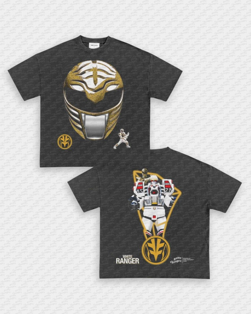 WHITE RANGER TEE - [DS] - VIP - GAME CHANGERS - GAME CHANGERS GRAPHIC TEE