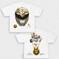 WHITE RANGER TEE - [DS] - VIP - GAME CHANGERS - GAME CHANGERS GRAPHIC TEE