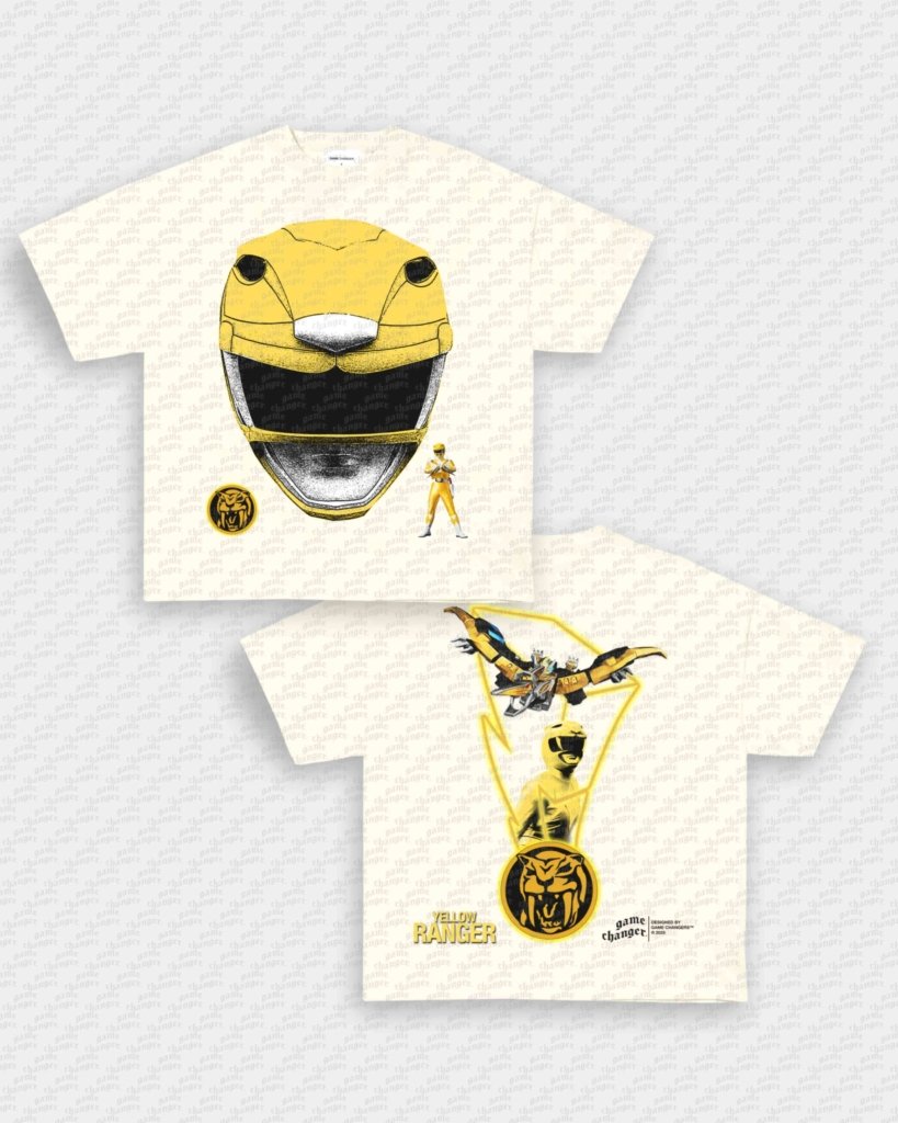 YELLOW RANGER TEE - [DS] - VIP - GAME CHANGERS - GAME CHANGERS GRAPHIC TEE