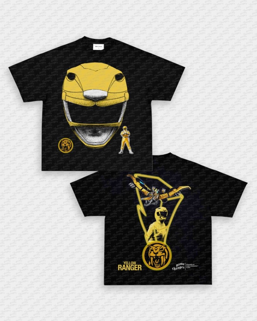 YELLOW RANGER TEE - [DS] - VIP - GAME CHANGERS - GAME CHANGERS GRAPHIC TEE