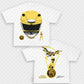 YELLOW RANGER TEE - [DS] - VIP - GAME CHANGERS - GAME CHANGERS GRAPHIC TEE