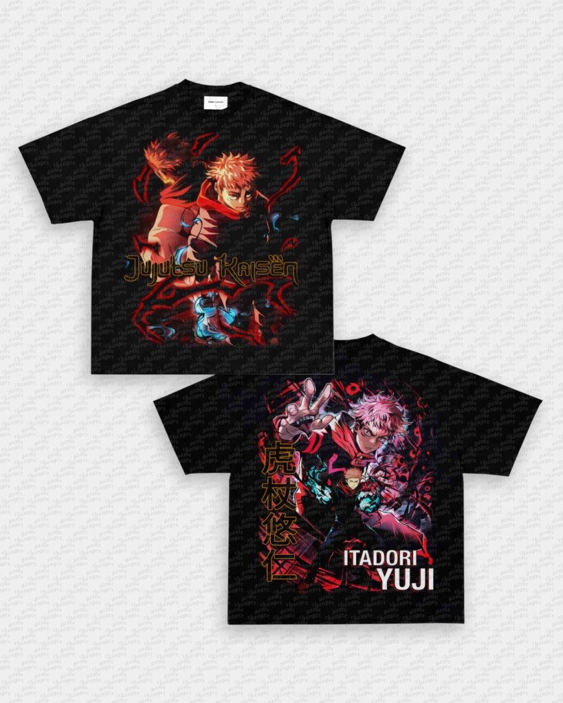 YUJI ITADORI TEE - [DS] - VIP - GAME CHANGERS - GAME CHANGERS GRAPHIC TEE
