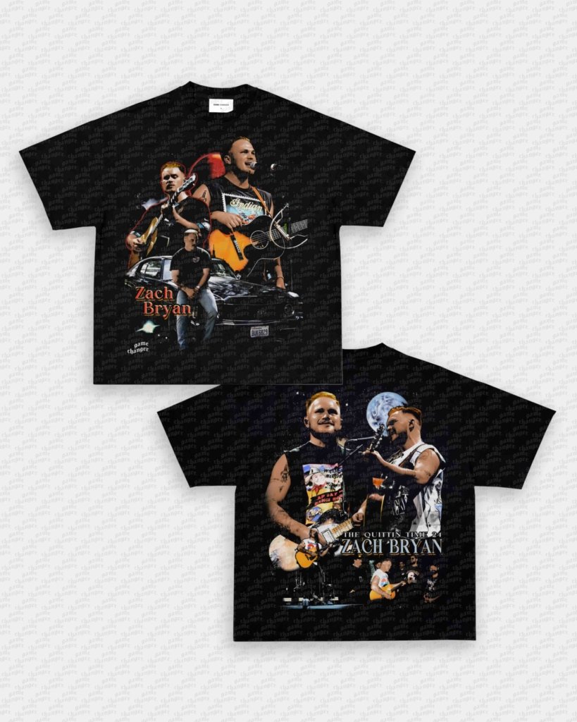 ZACH BRYAN TEE - [DS] - VIP - GAME CHANGERS - GAME CHANGERS GRAPHIC TEE