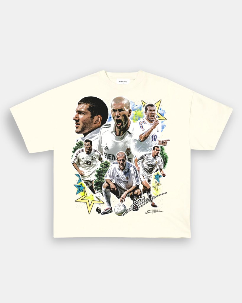 ZINEDINE ZIDANE TEE - VIP - GAME CHANGERS TEE
